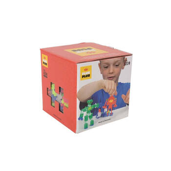 60pc Plus-Plus Neon Kids/Toddler Activity Toy 5y+