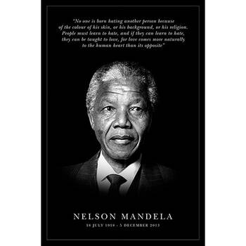 Impact Merch Mandela Commemorative Poster Wall Decor 91x61cm