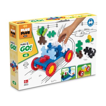 Plus-Plus BIG Make & Go! 46 Kids Learning Puzzle Toy 3+