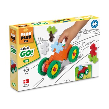 Plus-Plus BIG Make & Go! 29 Kids Learning Puzzle Toy 3+