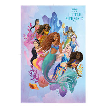 Disney The Little Mermaid Mermaids Poster Wall Decor 91x61cm
