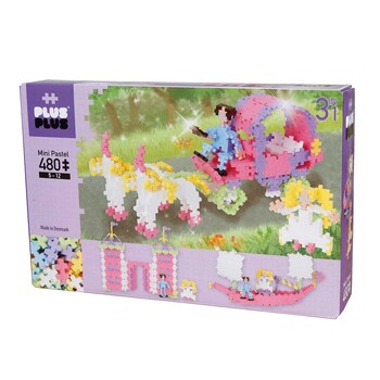 480pc Plus Plus Pastel 3in1 Princess Kids/Toddler Toy 5y+