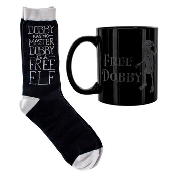 Harry Potter Wizarding World Free Dobby Mug & Socks Set