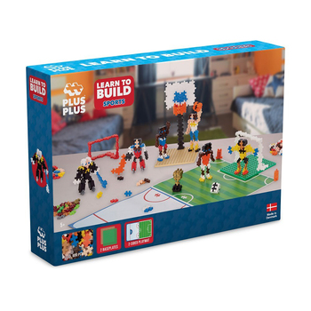 600pc Plus-Plus Learn to Build Sports Kids/Children Building Toy 5y+