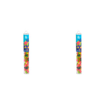 2x 100pc Plus-Plus Sea Turtle Tube Building Blocks Toys Kids 5y+