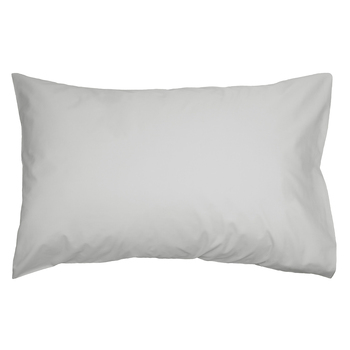 2pc Algodon Pillowcase 300TC Cotton Silver