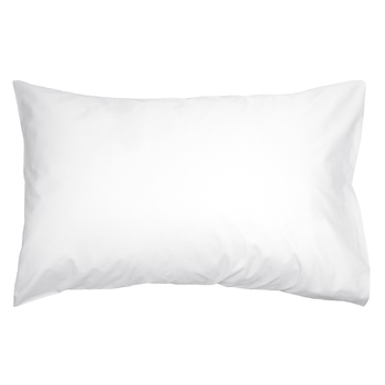 2pc Algodon Pillowcase 300TC Cotton White