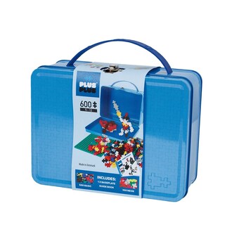 600pc Plus-Plus Suitcase Basic Metal 2D Building Puzzle Toy 5y+