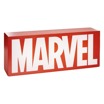 Paladone Marvel Freestanding Red/White Logo Light