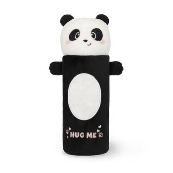 Legami Plush Pencil Case Panda Theme Super Soft w/Zip Kids Stationery 3y+