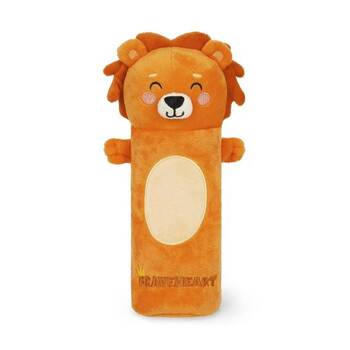 Legami Plush Pencil Case Lion Theme Super Soft w/Zip Kids Stationery 3y+