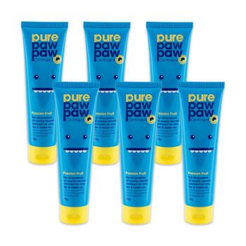 6PK Pure Paw Paw Ointment 25g Skin Ointment Lip Balm - Passion Fruit