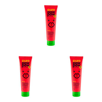 3PK Pure Paw Paw Ointment 25g Skin Ointment Lip Balm - Cherry
