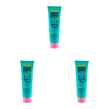 3PK Pure Paw Paw Ointment 25g Skin Ointment Lip Balm - Coconut