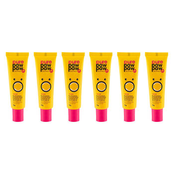 6PK Pure Paw Paw Ointment 15g Skin Ointment Lip Balm - Grape