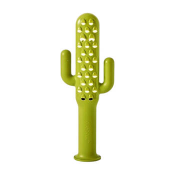 Prepara Plastic Cactus Cheese Grater Sharp Shredder 25.4cm Green