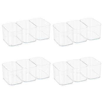 4x 3pc Prepara Dividers For 1L/1.5L/2.2L LatchLok Click Food Container 10.27cm