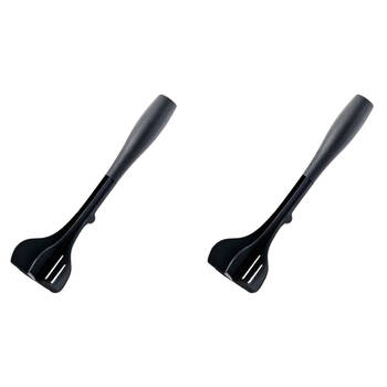 2PK Prepara Chop Turner 2-in-1 Chopper & Spatula Cooking Utensil 28.45cm Black