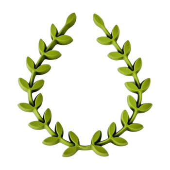 Prepara Flexible Silicone Meat Roasting Laurel Rack 61.72cm Green