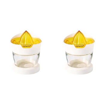 2PK Prepara The Juiciest Juicer Manual Lemon Lime Squeezer 12.7cm White