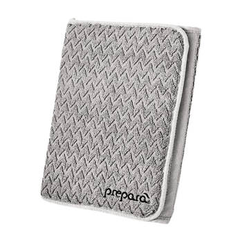 Prepara Drydock Deluxe Antibacterial Dish Drying Mat 66 x33cm Grey