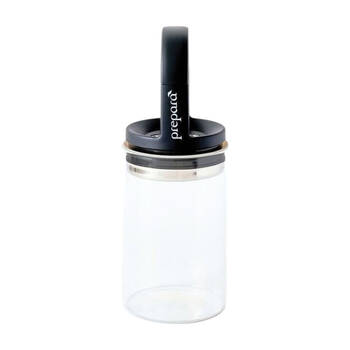 Prepara Evak 709ml Mini Food Storage Container w/ Gloss Handle Medium Black