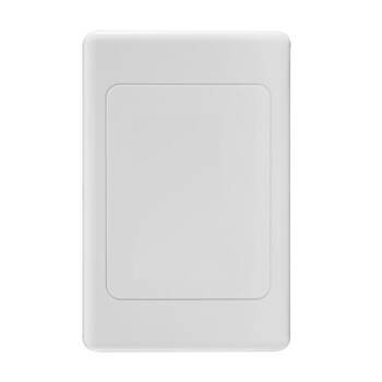 PRO2 Wall Plate Outlet Cover - White