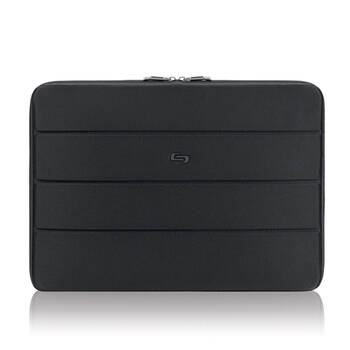 Solo Bond 11in Laptop/Tablet Sleeve Case Lighweight Fully Padded 28x20.3cm Black