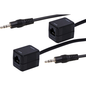 3.5MM AUDIO CAT5 EXTENDER STEREO BALUN