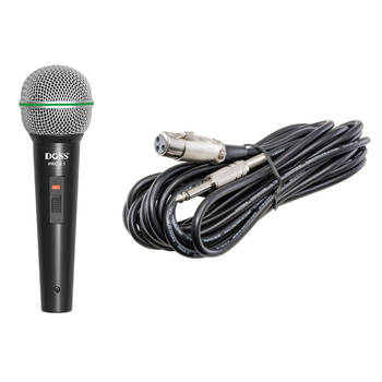 DOSS Dynamic Professional Vocal Microphone Mic for PA Public Address Speaker