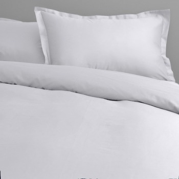 Canningvale King Bed Quilt Cover Set Palazzo Royale 1000TC Crisp White