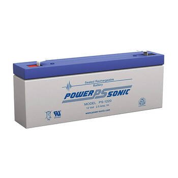 Power Sonic 12v 2.5 Amp Rechargeable Battery