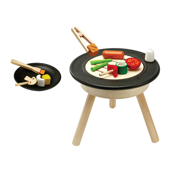 Plan Toys Bbq Playset Kids/Childrens Toy Playset 3+