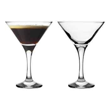 6pc Porto Gala 110ml Stemmed Cocktail Martini Glass Set - Clear