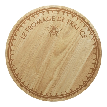 Porto Lefromage 40cm Wooden Round Cheese Board - Natural