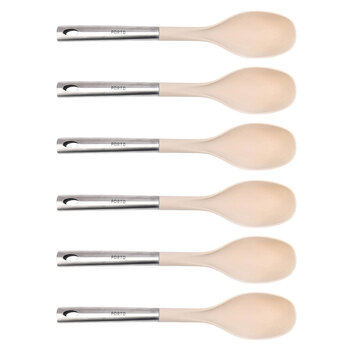 6PK Porto Zest Stainless Steel/Nylon 34cm Turner Kitchen Cooking Utensil