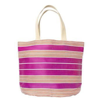 Porto Sol Carry Tote Outdoor Travel Beach Bag 49x38cm - Fuchsia