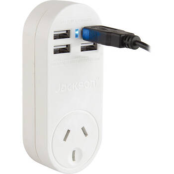 POWER OUTLET WITH 4 USB PORTSJACKSON