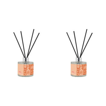 2PK Porto Illumina 200ml Diffuser Peachy Paradise Home Fragrance