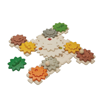 Plan Toys Gear & Puzzle Kids/Childrens Toy Playset 18m+