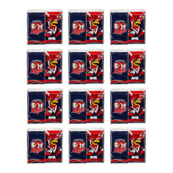 48pc NRL Soft & Absorbent Pocket Tissues - Roosters Mascot