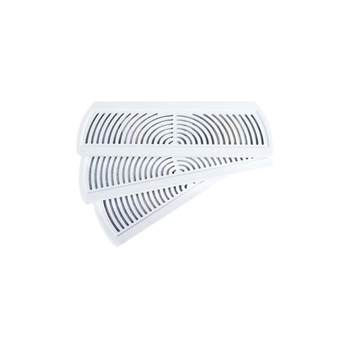 3pc Petree Fountain Replacement Filter For Pet Drinking Fountain - White