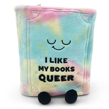 Punchkins I Like My Books Queer LGBTQ Plush Toy 17.8cm - Rainbow 8y+