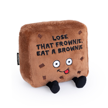 Punchkins Brownie Lose That Frownie Plush Stuffed Soft Toy 16cm