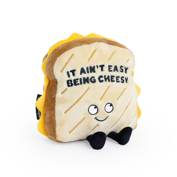 Punchkins Grilled Cheese Sandwich Being Cheesy Plush Stuffed Soft Toy 20cm