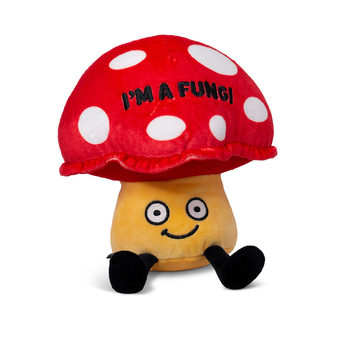 Punchkins Mushroom I'm A Fungi Stuffed Plush Cuddle Toy