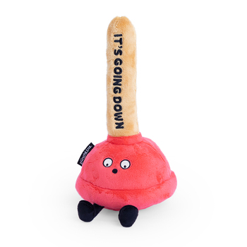 Punchkins Plunger About to Go Down Plush Stuffed Soft Toy 20cm