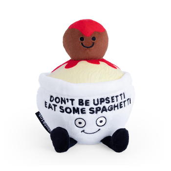 Punchkins Spaghetti Don't Be Upsetti Adults Plush Toy 16cm