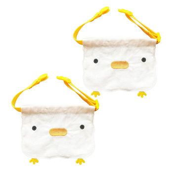 2PK Purroom 12x9cm Canvas Chick Cat/Kitten Bandanas w/ Strap