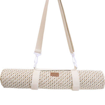 LVD Milo Waterproof Outdoor Rolled Picnic Carry Mat 150x150cm Neutral